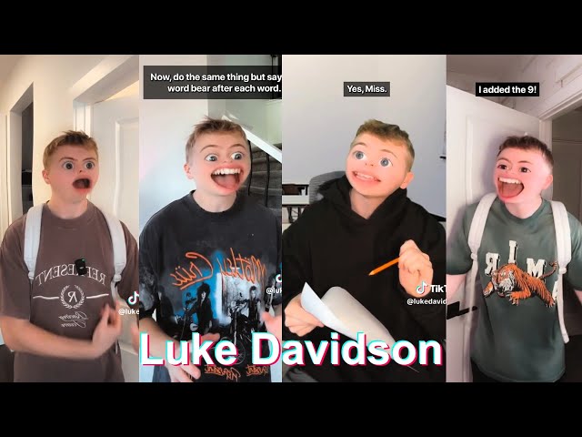* 3 HOURS * Luke Davidson BEST SHORTS COMPILATION 2025 | Funny Luke Davidson TikToks