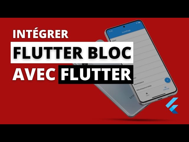 Flutter BLoC - Use Flutter BLoC to manage data in an application coded with Flutter