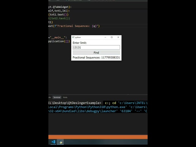 python | Euler project 'Fractional Sequences' | CodeLearning