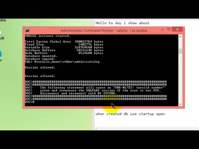 How to Create Database Oracle, Net Configuration, Net Manager and sql Developer.