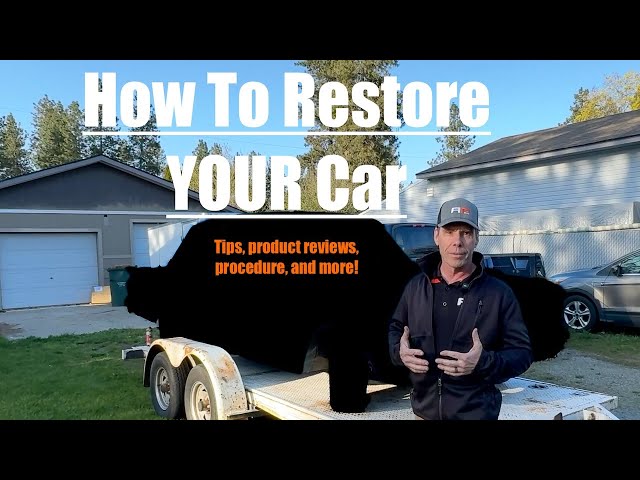 Car Restoration: The Complete Beginners Guide