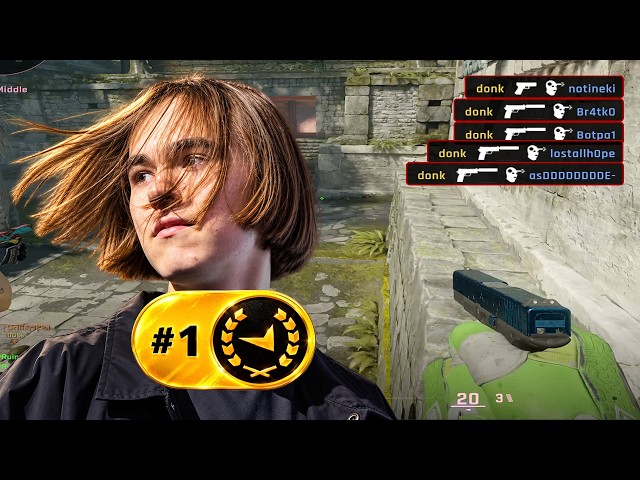 Donk Always Plays Aggressive | #1 FACEIT