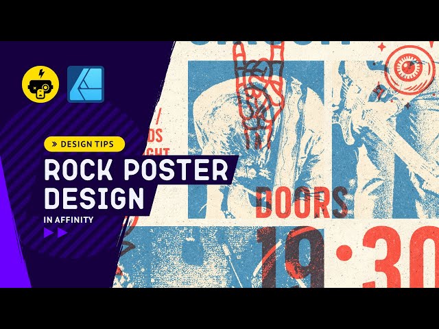 Making a Gritty Rock Poster in Affinity