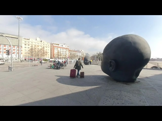 Madrid February of 2020, part one in #vr180 stereoscopic 3d