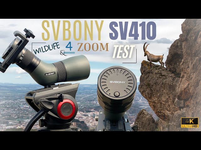 Unbelievable Zoom Test in the Mountains! SVBONY SV410 ED Spotting Scope 9-27x56 🔭