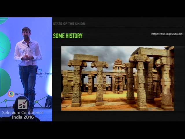 Selenium: State of the Union by Simon Stewart at Selenium Conf India 2016
