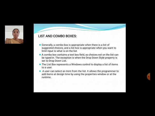 LCS : SDVP Unit IV | Mrs. P. Sathya | Computer Applications