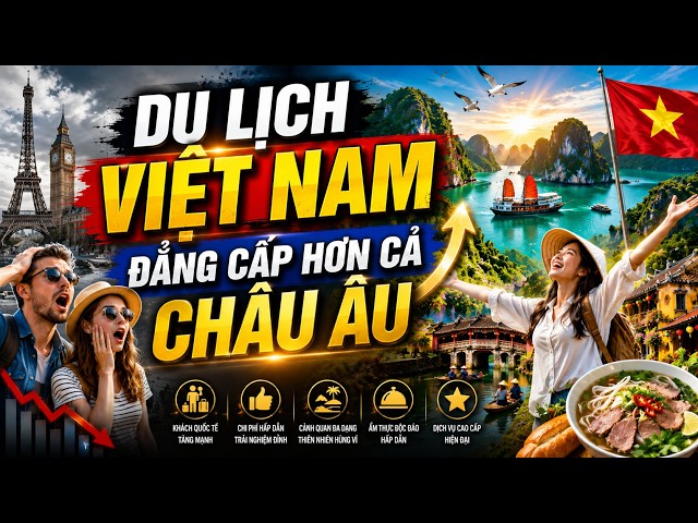 2026 Shock: International Media Praises Vietnam as a Superior Travel Destination Over Europe