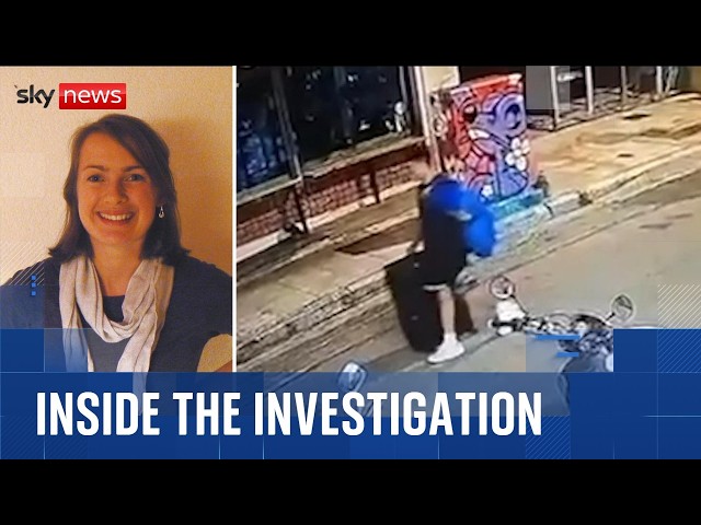 At the Athens site where British aid worker’s body was found inside a suitcase