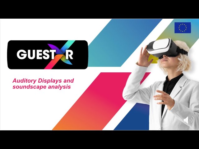 Auditory displays and soundscape analysis for social interaction in XR