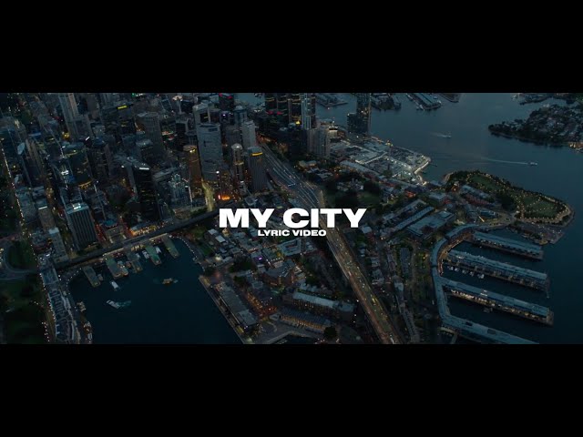 ONEFOUR & The Kid LAROI - MY CITY (Official Lyric Video)