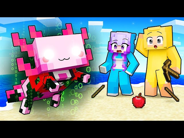 I Pretended to be a HACKER BABY AXOLOTL in Minecraft!