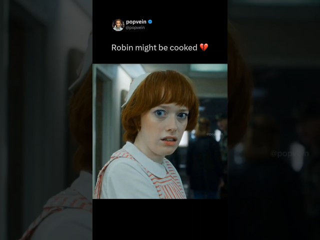 Robin might be cooked 😭💔