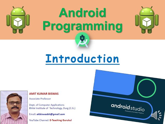 android os introduction in hindi | android introduction for beginners | android programming | 2020