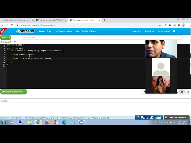 System.out.println en Java