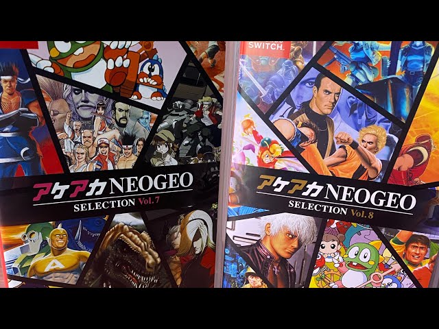 ACA Neo Geo Selection Volumes 7-8 Nintendo Switch