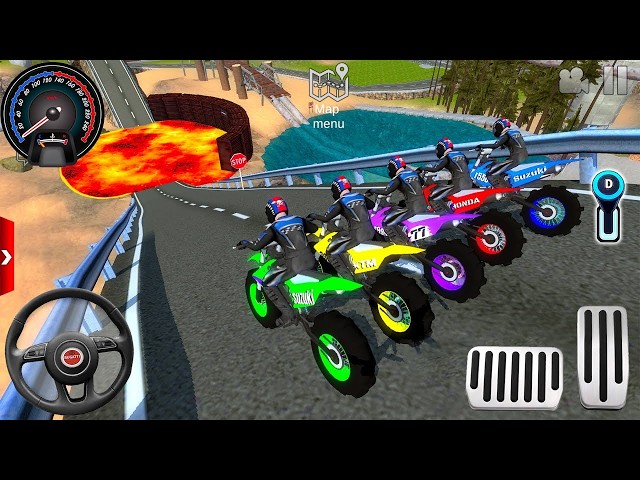 Police Racing Motocross Extreme US Bikes Off_Road #7 - Offroad Outlaws Bike Game Android Gameplay