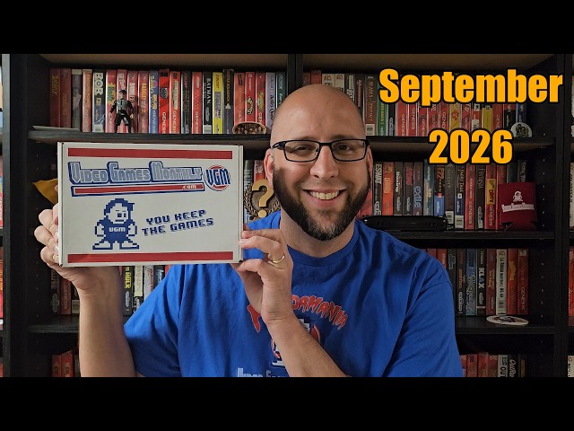 Unboxing de Video Games Monthly: septiembre de 2026 | Captain Algebra
