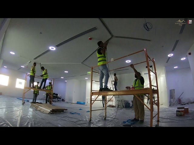 Time Lapse - Arabian Night ( Fit out works done by Hyssna International LLC - Abudhabi )
