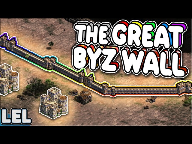 The Great Byzantine Wall (Low Elo Legends)