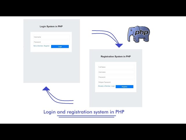 How to create a secure Login and registration system in PHP and  MySQL database