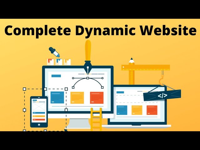 HOW TO CREATE A DYNAMIC WEBSITE || IN 60 MIN