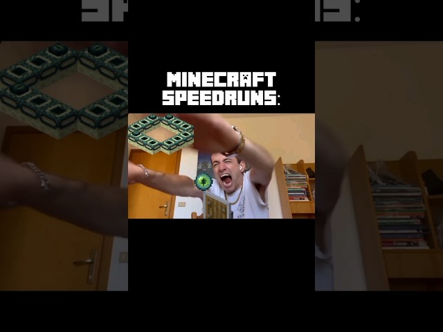 🤣MINECRAFT SPEEDRUNS🤣 #minecraftshorts #minecraft #memes #funny #viral #minecraftmemes #shorts #fyp