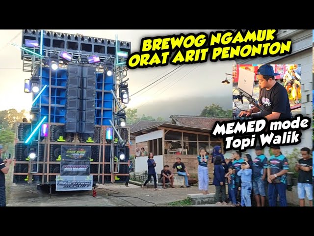 PENONTON DIORAT ARIT‼️BREWOG AUDIO NGAMUK CEK SOUND KARNAVAL MADUARJO 