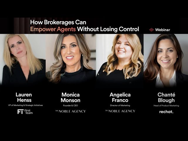 From Creative Chaos to Brand Consistency: How Brokerages Can Empower Agents Without Losing Control
