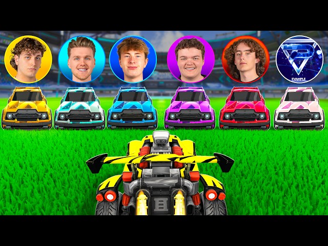 Can PROS Beat Every Rank in ROCKET LEAGUE?