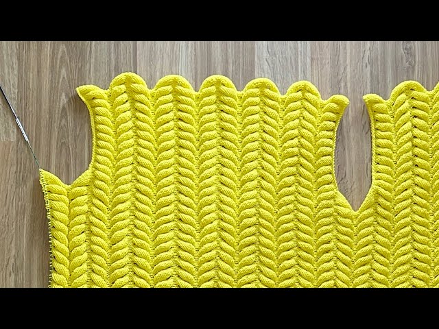 How to Cast On Stitches While Knitting a Cardigan / Casting On New Stitches for Sleeve Shaping 