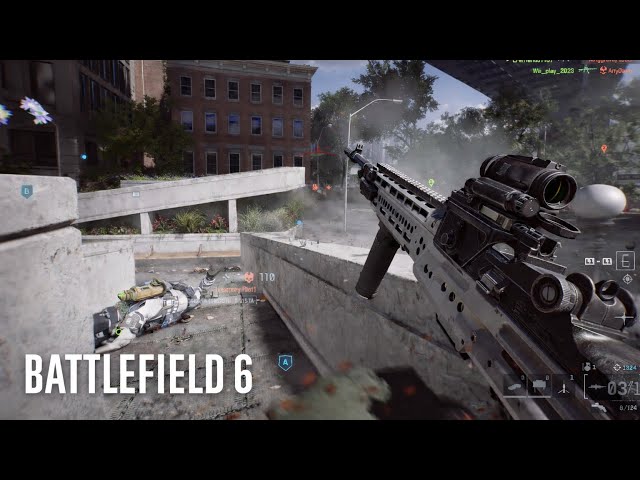 BATTLEFIELD 6™ Ponte de Manhattan, Ruptura, Sniper e Tanque. Frenético BF6 PS5 GamePlay