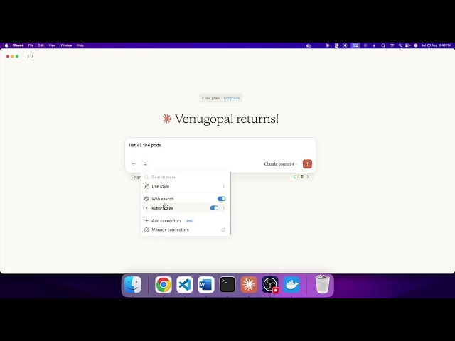 MCP server for Kubernetes