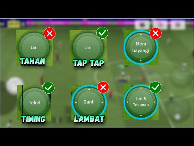 TIPS FOR USING CONTROL BUTTONS LIKE A PRO PLAYER!! - EFOOTBALL MOBILE