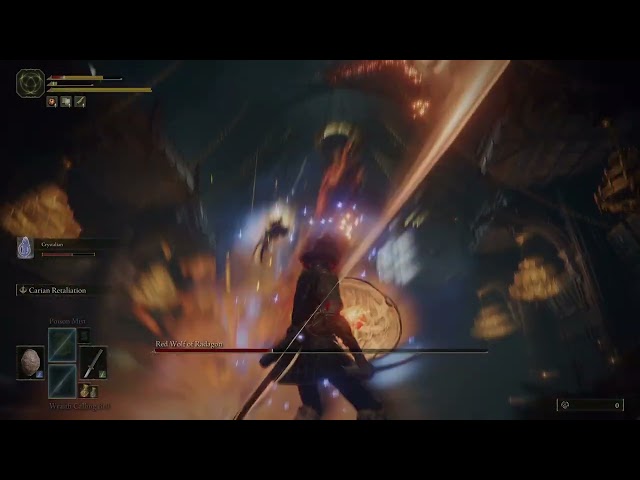 Red Wolf of Radagon Cheese (lvl 5 no upgrades)