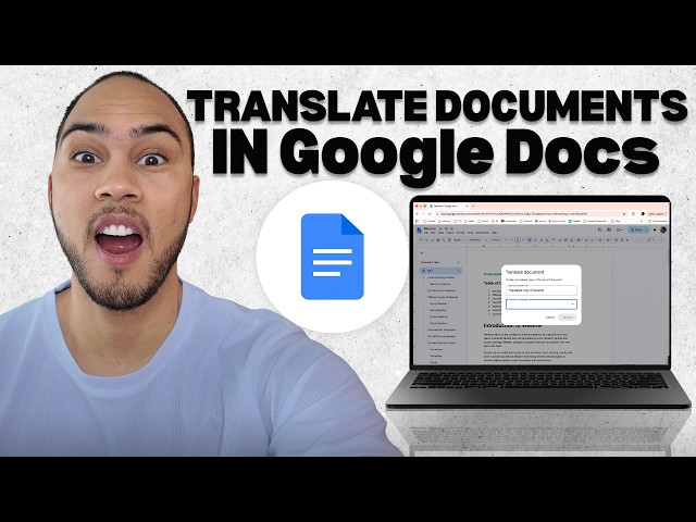 How to Translate Documents in Google Docs