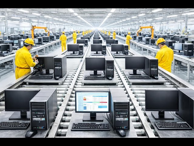 Inside the Factory That Builds Thousands of Computers Every Day