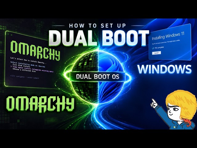 How to Set Up Dual Boot for Omarchy + Windows