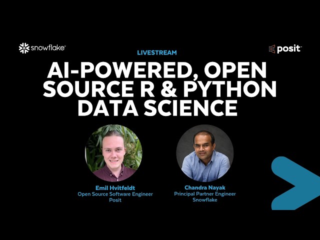 [LIVE] AI-Powered, Open Source R & Python Data Science You Can Actually Trust