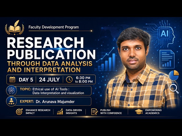 Ethical use of AI Tools : Data  visualization Dr. Arunava Majumder #datavisualization