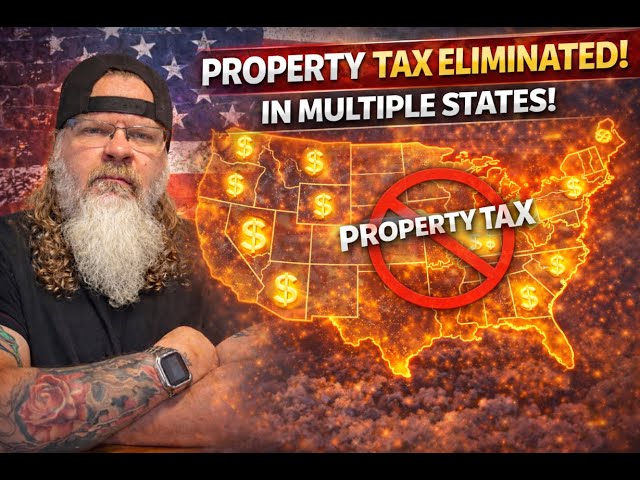 Trump's America? RED STATES Eliminating Property Tax in 2026—Time To Escape Blue States?