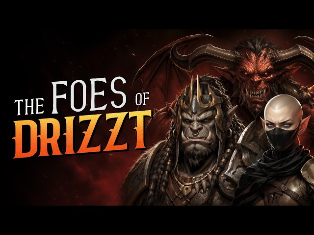 5 of Drizzt Do'Urden's Greatest Rivals