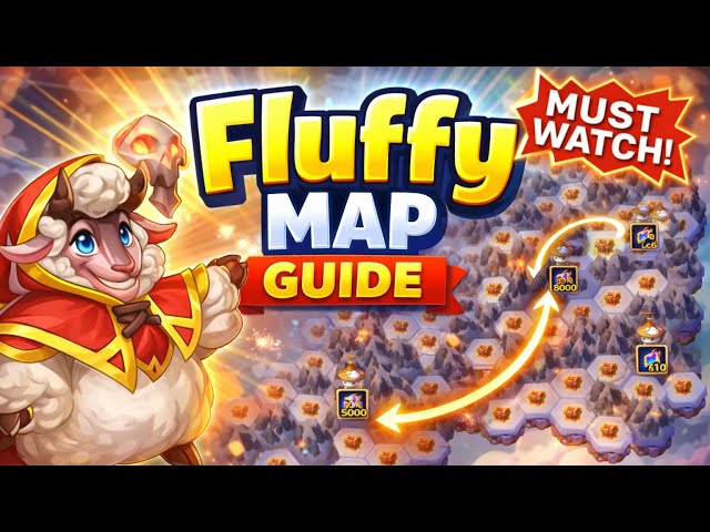Hero Wars Fluffy Event Map Explained: Best Route & Tower Priority