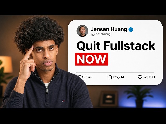 DO NOT Become a Full Stack Developer - Do THIS Instead