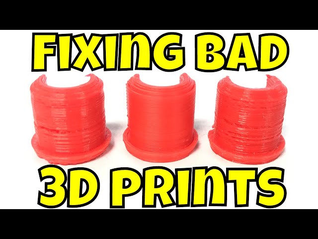 Fix Bad 3D Prints on a Creality Printers