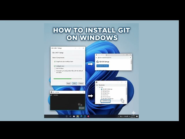 Install Git on Windows Step by Step | Git Tutorial in Hindi for Beginners