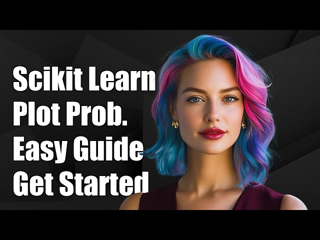 Scikit Learn - How to plot probabilities