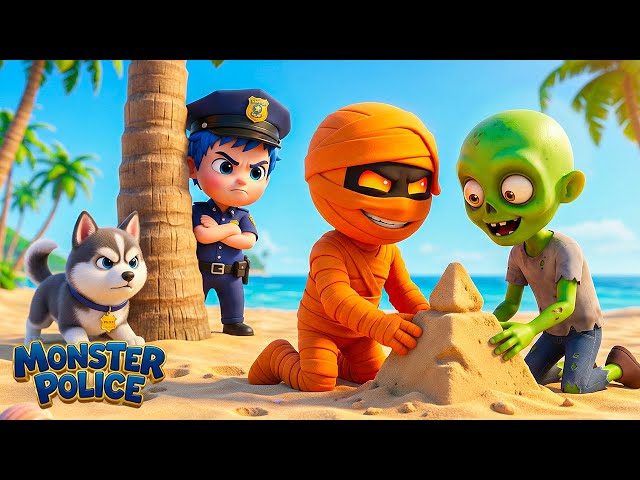 Monster Police Saves the Day! 🚨 | Kids Songs LIVE | Fun Nursery Rhymes & Cartoons