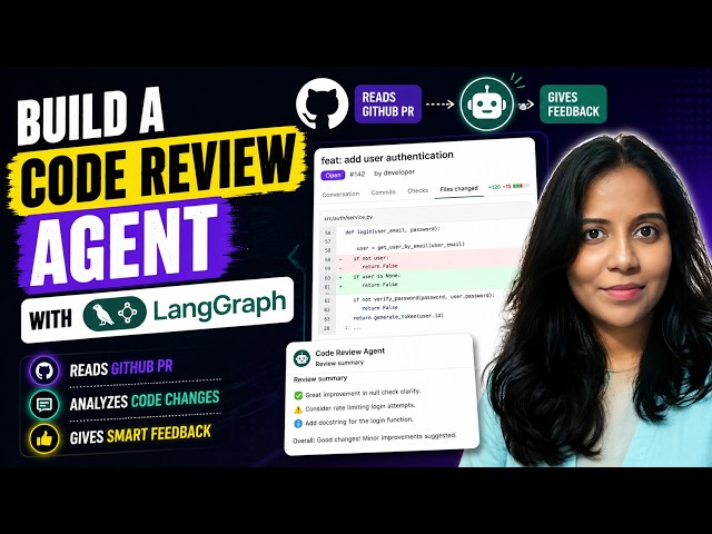Build a Code Review AI Agent with LangGraph | Review GitHub PRs Automatically