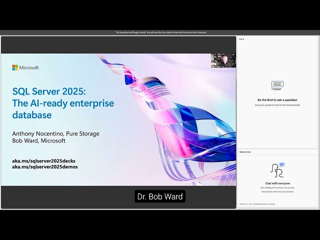 Accelerating AI, Performance, and Resilience with SQL Server 2025